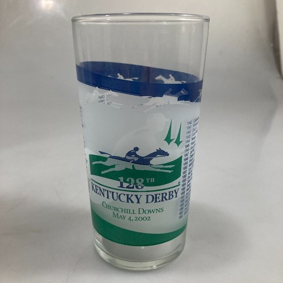 Kentucky Derby Glasses Lot of 5 Churchill Downs 1999, 2000, 2001, 2002, 2003 - Picture 8 of 11